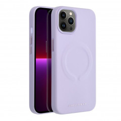 Apple iPhone 14 Coque Roar Leather Mag Élégant  MagSAFE  Violet (Purple)
