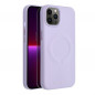 Apple iPhone 14 Coque Roar Leather Mag Élégant  MagSAFE  Violet (Purple)