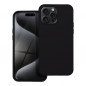 Apple iPhone 15 Pro Max Coque Silicone Élégant  Noir