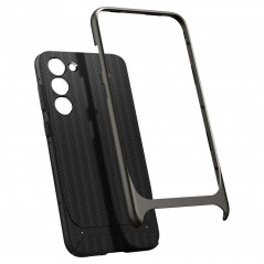Samsung Galaxy S23 5G Coque Spigen Neo Hybrid Gris bleuâtre foncé