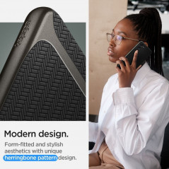 Samsung Galaxy S23 5G Coque Spigen Neo Hybrid Gris bleuâtre foncé