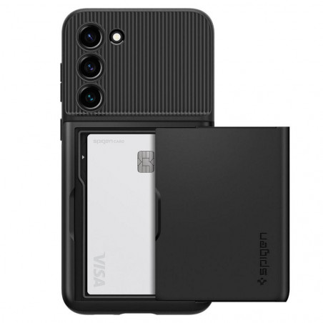 Samsung Galaxy S23 Plus 5G Coque Spigen Slim Armor CS Noir