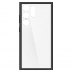 Samsung Galaxy S23 Ultra 5G Coque Spigen Ultra Hybrid Clair comme du cristal  Noir mat