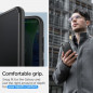 Samsung Galaxy S23 Plus 5G Coque Spigen Ultra Hybrid Clair comme du cristal  Noir mat