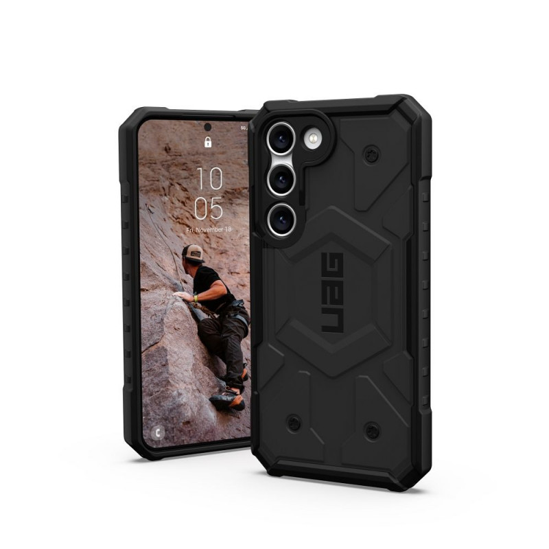 Samsung Galaxy S23 5G Coque Urban Armor Gear Pathfinder Étui haut de gamme  MagSAFE  Noir