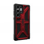 Samsung Galaxy S23 Ultra 5G Coque Urban Armor Gear Monarch Étui haut de gamme  MagSAFE  Cramoisi