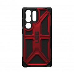 Samsung Galaxy S23 Ultra 5G Coque Urban Armor Gear Monarch Étui haut de gamme  MagSAFE  Cramoisi