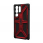 Samsung Galaxy S23 Ultra 5G Coque Urban Armor Gear Monarch Étui haut de gamme  MagSAFE  Cramoisi