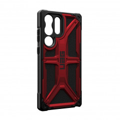 Samsung Galaxy S23 Ultra 5G Coque Urban Armor Gear Monarch Étui haut de gamme  MagSAFE  Cramoisi