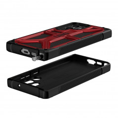 Samsung Galaxy S23 Ultra 5G Coque Urban Armor Gear Monarch Étui haut de gamme  MagSAFE  Cramoisi