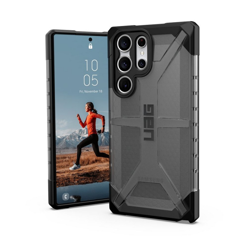 Samsung Galaxy S23 Ultra 5G Coque Urban Armor Gear Plasma Cendre