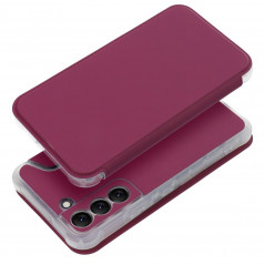 Samsung Galaxy S22 Portefeuilles Piano Book Magenta