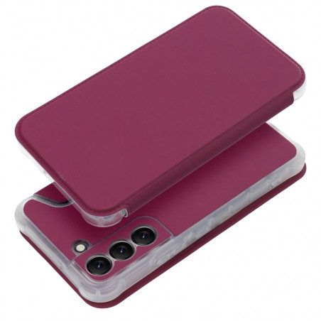 Samsung Galaxy S22 Portefeuilles Piano Book Magenta