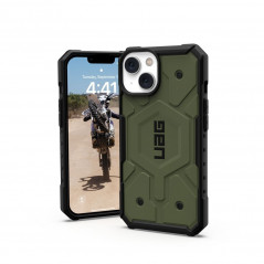 Apple iPhone 13 Coque Urban Armor Gear Pathfinder Étui haut de gamme  MagSAFE  Olive
