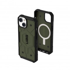 Apple iPhone 13 Coque Urban Armor Gear Pathfinder Étui haut de gamme  MagSAFE  Olive