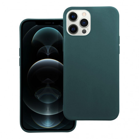 Apple iPhone 12 Pro Max Coque MATT Vert foncé