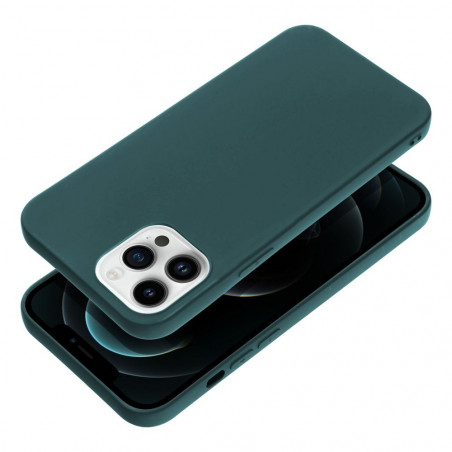 Apple iPhone 12 Pro Max Coque MATT Vert foncé