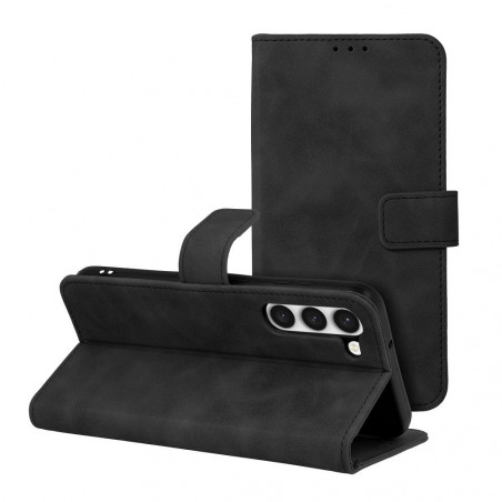 Samsung Galaxy S23 Plus 5G Portefeuilles TENDER Book Noir