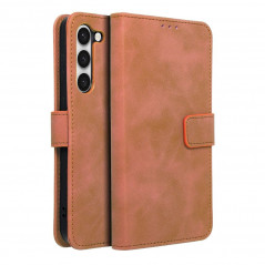 Samsung Galaxy S23 Plus 5G Portefeuilles TENDER Book Brun