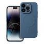 Apple iPhone 14 Pro Coque Silicone Mag Cover MagSAFE  Bleu