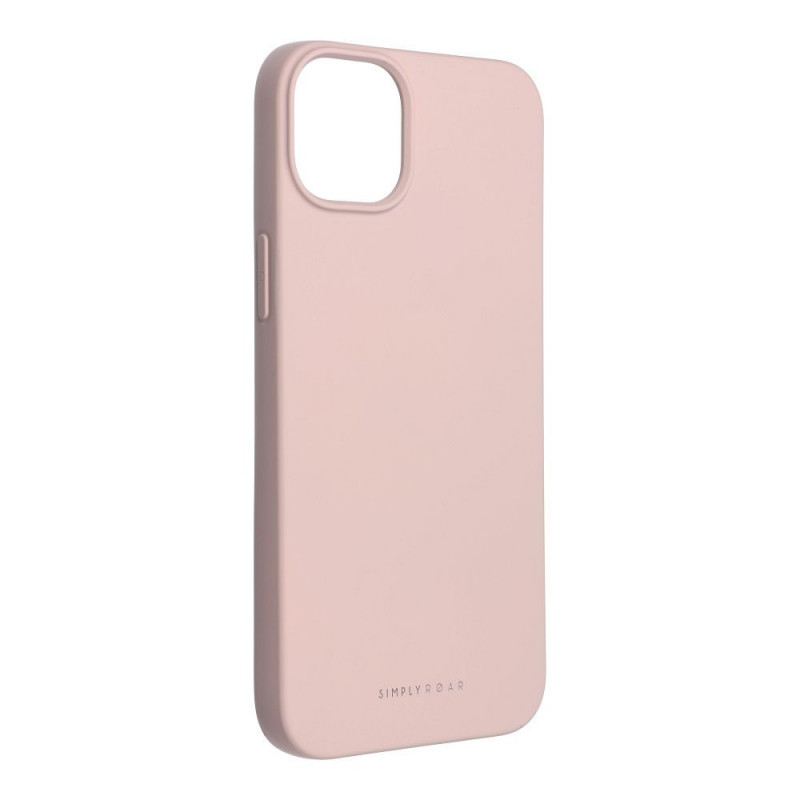 Apple iPhone 14 Plus Coque Roar Space Monochromatique, Élégant  Rose