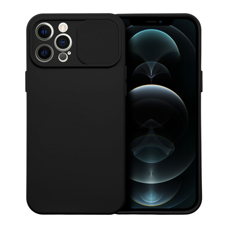 Apple iPhone 12 Pro Max Coque Slide Noir
