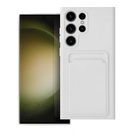Samsung Galaxy S23 Ultra 5G Coque Card Blanc