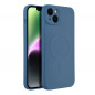 Apple iPhone 14 Plus Coque Silicone Mag Cover MagSAFE  Bleu