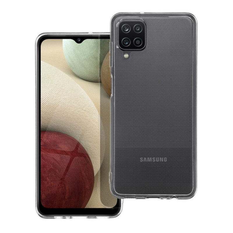 Samsung Galaxy A12 Coque CLEAR 2mm Transparent
