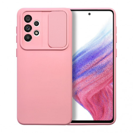 Samsung Galaxy A33 Coque Slide Rose clair