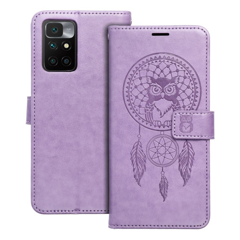 XIAOMI Redmi 10 5G Portefeuilles MEZZO Book Capteurs de rêve  Violet (Purple)