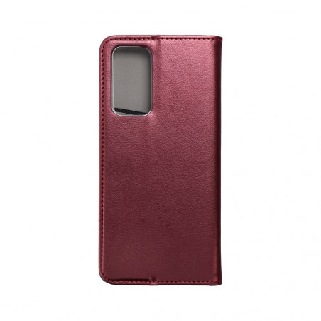 XIAOMI 12 Lite Portefeuilles Smart Magneto book Bourgogne
