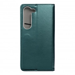 Samsung Galaxy S23 5G Portefeuilles Smart Magneto book Vert foncé