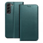Samsung Galaxy S23 5G Portefeuilles Smart Magneto book Vert foncé