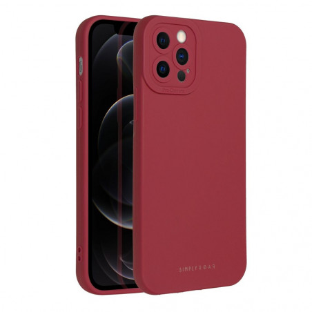 Apple iPhone 12 Pro Coque Roar Luna Monochromatique, Élégant, Un accessoire esthétique  Rouge