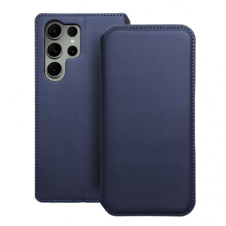 Samsung Galaxy S23 Ultra 5G Portefeuilles Dual Pocket book Marine 