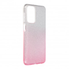 Samsung Galaxy A23 5G Coque Shining Transparent et rose