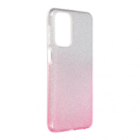 Samsung Galaxy A23 5G Coque Shining Transparent et rose