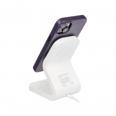 Apple iPhone 14 Pro Coque Leather Mag Cover Élégant  MagSAFE  Violet foncé
