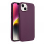 Apple iPhone 14 Plus Coque Leather Mag Cover Élégant  MagSAFE  Violet foncé