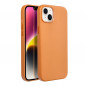 Apple iPhone 14 Plus Coque Leather Mag Cover Élégant  MagSAFE  Orange