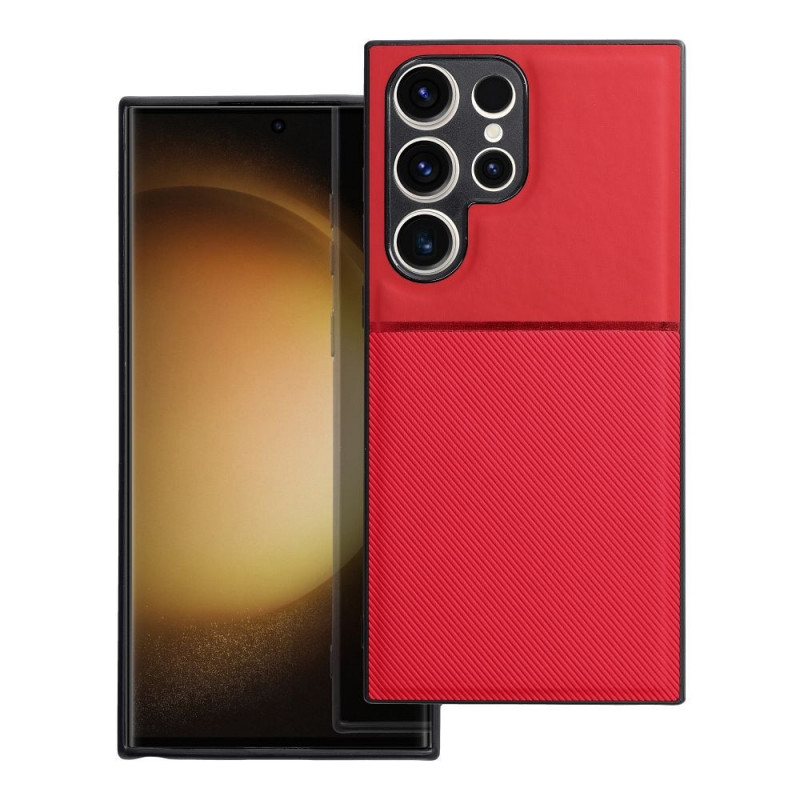 Samsung Galaxy S23 Ultra 5G Coque Noble Rouge