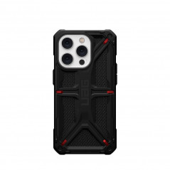 Apple iPhone 14 Pro Coque Urban Armor Gear Monarch Étui haut de gamme  MagSAFE  Noir kevlar