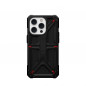 Apple iPhone 14 Pro Coque Urban Armor Gear Monarch Étui haut de gamme  MagSAFE  Noir kevlar