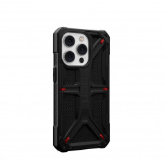 Apple iPhone 14 Pro Coque Urban Armor Gear Monarch Étui haut de gamme  MagSAFE  Noir kevlar