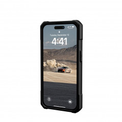Apple iPhone 14 Pro Coque Urban Armor Gear Monarch Étui haut de gamme  MagSAFE  Noir kevlar