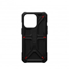 Apple iPhone 14 Pro Coque Urban Armor Gear Monarch Étui haut de gamme  MagSAFE  Noir kevlar