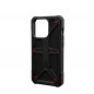 Apple iPhone 14 Pro Coque Urban Armor Gear Monarch Étui haut de gamme  MagSAFE  Noir kevlar