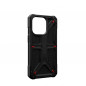 Apple iPhone 14 Pro Coque Urban Armor Gear Monarch Étui haut de gamme  MagSAFE  Noir kevlar