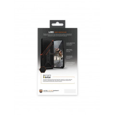 Apple iPhone 14 Pro Coque Urban Armor Gear Monarch Étui haut de gamme  MagSAFE  Noir kevlar